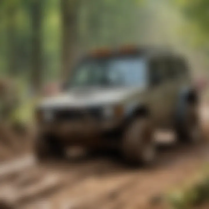 Off-Road Park Challenge Course with Mud Pits