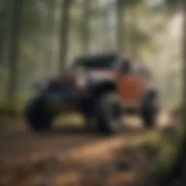 Captivating Landscape of Georgia's Offroad Park Offroad Park Landscape in Georgia