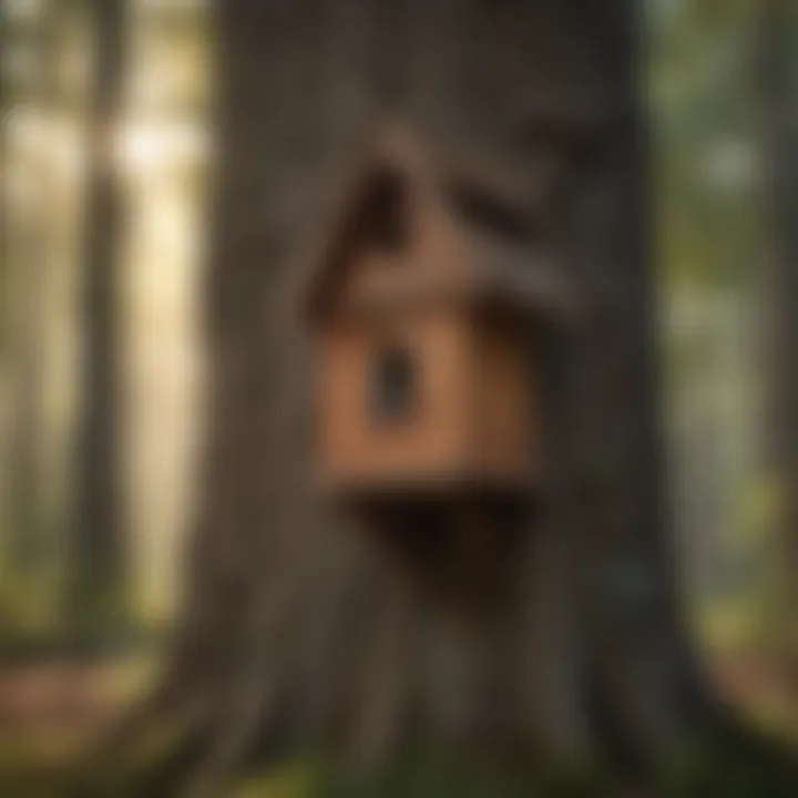Urban landscape highlighting bat house challenges.