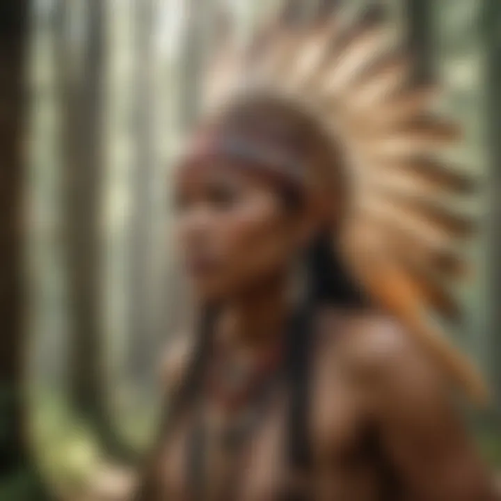 Traditional Oregon Indian Tribe Ceremonial Dance