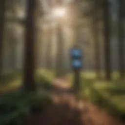 Illustration of advanced weather monitoring technology