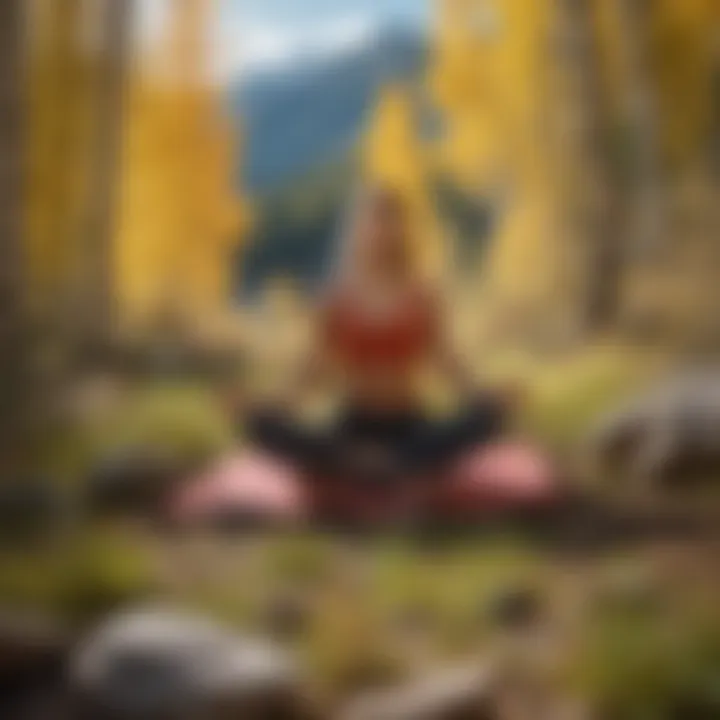 Nature Immersion in Aspen Outdoor Yoga Session with Mountain Backdrop