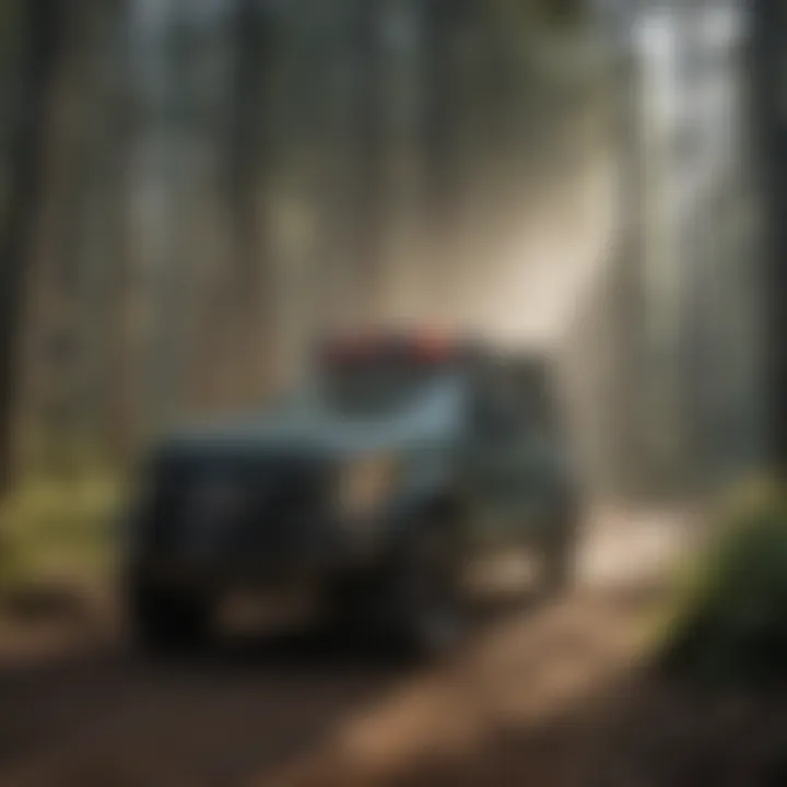 Strategic Applications of Outrider Pump Service Visual depiction of outrider pump service applications for forest management