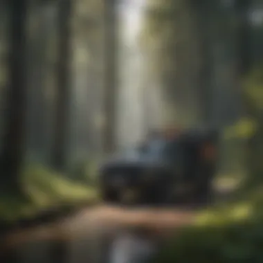 Innovative Outrider Pump Service in Action Illustration of outrider pump service in forestry operations