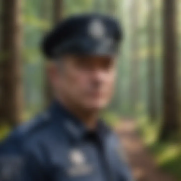 Retired police officer exploring international job opportunities