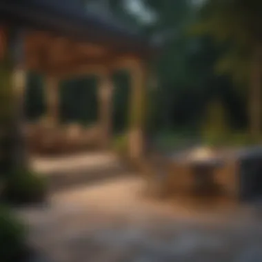 Elegant Outdoor Entertaining Space