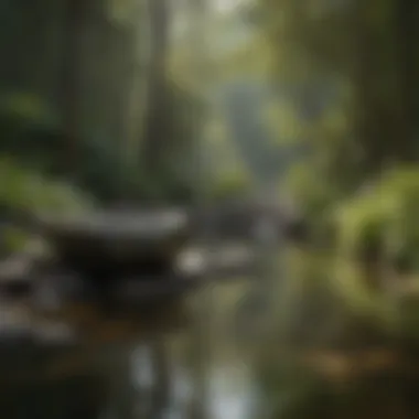 Modern Zen-Inspired Water Feature