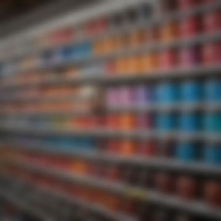 Vibrant Paint Colors Assortment Paint Section at Ace Hardware in Lake Stevens