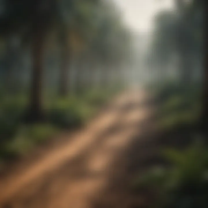 Expansive Palm Oil Plantations in Southeast Asia Palm Oil Plantations in Southeast Asia