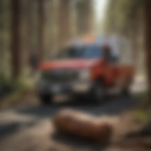 Paramedic in action during a medical emergency