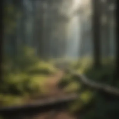 Illustration highlighting the potential consequences of permethrin use in forestry management