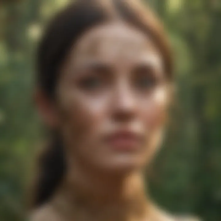 Intricate Communication of the Phoebe Bird Abstract depiction of Phoebe bird communication patterns