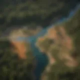 Illustration of Pierre Marquette Mapping New Territories