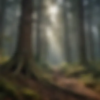 Understanding Our Forest Ecosystems An ecological diagram illustrating forest ecosystems