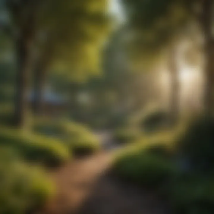 Choosing the Perfect Location A tranquil garden setting ideal for planting