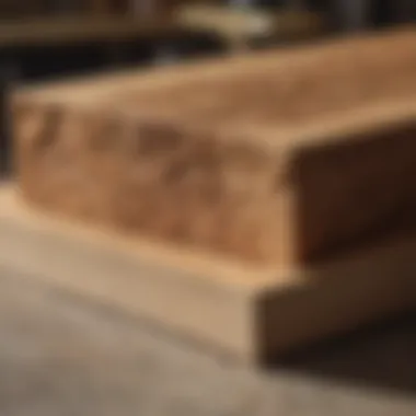 Plywood cutting process