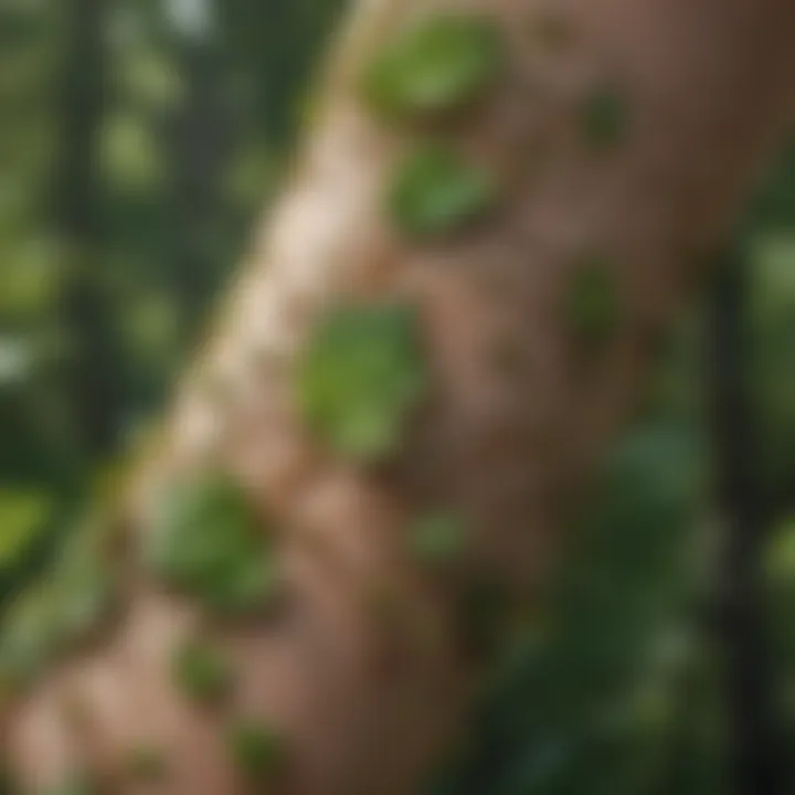 Blister Formation from Poison Ivy Poison Ivy Blistering Skin