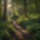 Lush vegetation in Portage Bay Reservation showcasing diverse flora