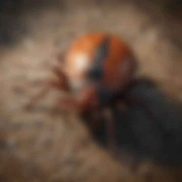 Chart illustrating tick-borne diseases