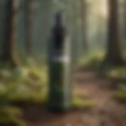 Illustration of potent brush killer product