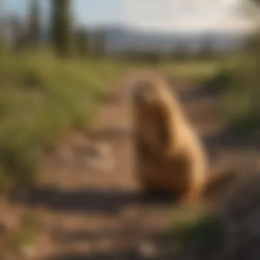 Ecosystem Interaction Around Prairie Dog Habitat Ecosystem interaction: prairie dog habitat and surrounding wildlife