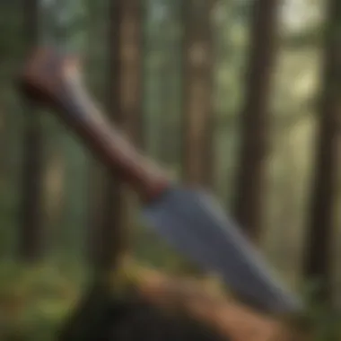 Precision Blade Design Precision Blade of Garrett Wade Forest Axe