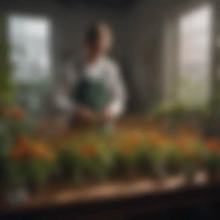 Showcasing Modern Flower Preservation Techniques in Lab Modern flower preservation techniques showcased in lab setting