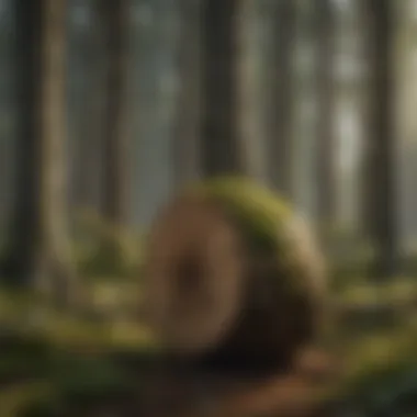 Balancing Nature's Harmony Pristine forestry ecosystem