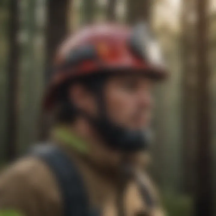 Specialized fire helmet for firefighter