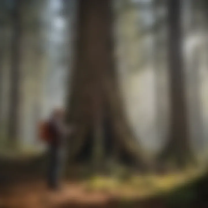 Illustration depicting professional tree assessment importance