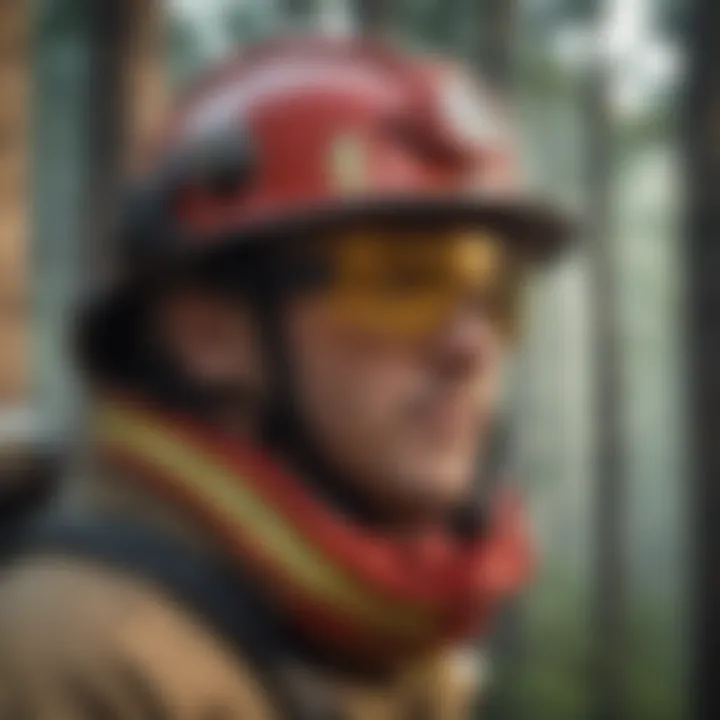 Protective Firefighter Helmet