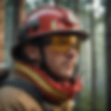 Advanced Head Protection Gear for Firefighters Protective Firefighter Helmet