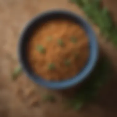 Lentils and chickpeas in a ceramic bowl, rich in proteins