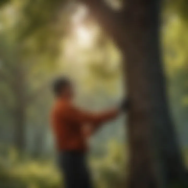 Comparison of different tree species pruning methods