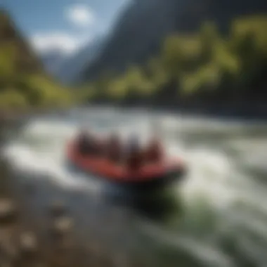 Adrenaline-Pumping Rafting Adventure Rapid Waters of Hells Canyon