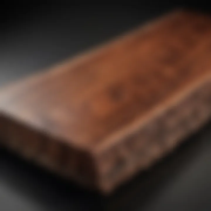 Rare Bubinga Wood Slab