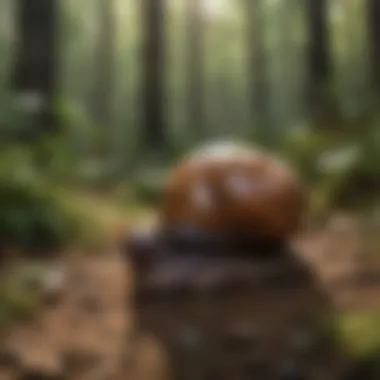 Unveiling the Splendor of Rare Terrestrial Snail Species Rare Terrestrial Snail Species in Natural Setting