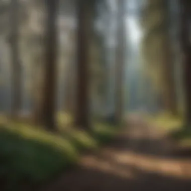 Map showing the reservation process for Upper Pines Campground