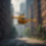 Urban Integration of Cargo Lift Helicopter Cargo Lift Helicopter in Urban Setting