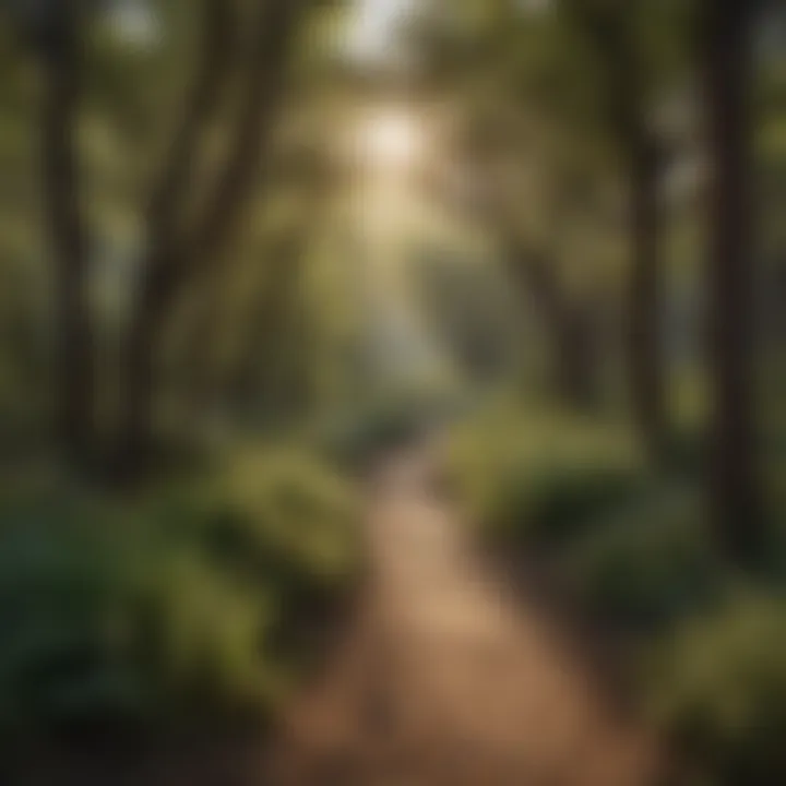 Exploring Nature's Tapestry on Rio Verde RV Park's Trails Hiking trails surrounded by vibrant flora at Rio Verde RV Park