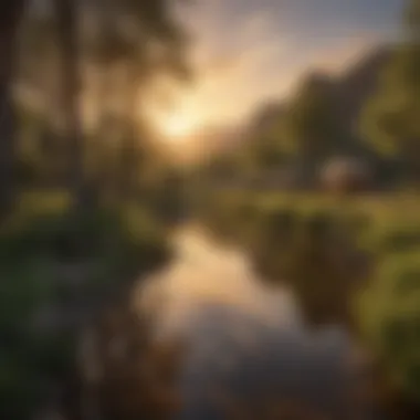 Golden Hour Magic at Rio Verde RV Park Sunset over Rio Verde RV Park