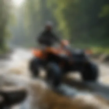 Navigating Thrilling River Crossings River Crossing Adventure at Black River Falls ATV Trails