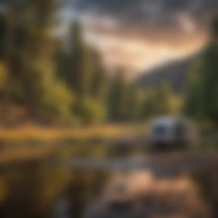 Riverside Retreat Campground Along Gunnison River
