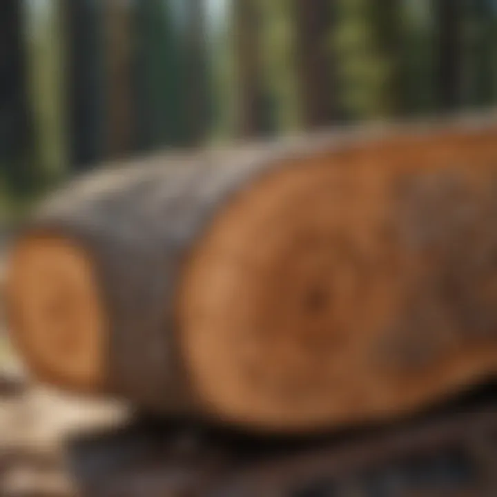 Natural beauty of Rocky Mountain Wood Products lumber