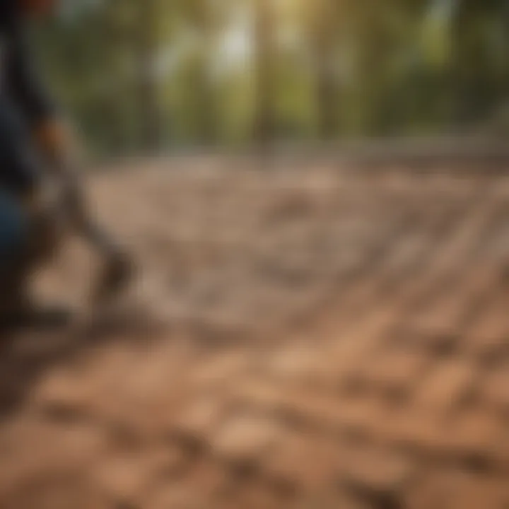 Roof surface being meticulously prepared for cedar shake installation