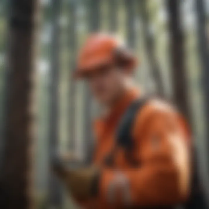 Essential Safety Gear for Pine Tree Removal Safety gear used during free pine tree removal