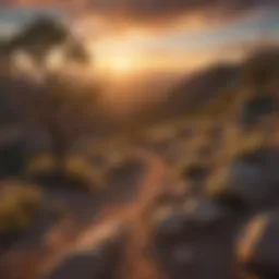 Mesmerizing Sunset over Sandia Peak