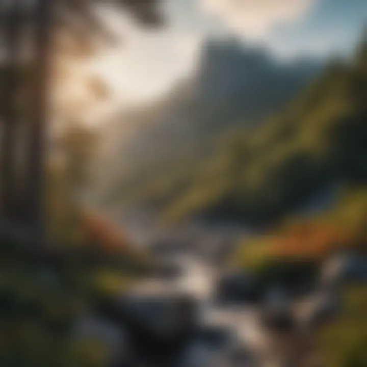 Scenic Beauty of Grandfather Mountain