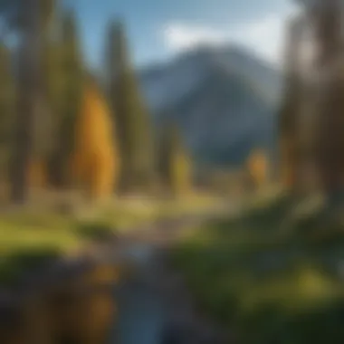 Majestic Mountains of Okanogan Scenic mountain landscape in Okanogan County