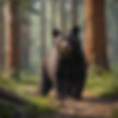 Black Bear in Sequoia National Park